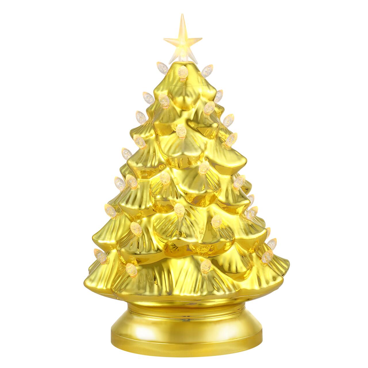Mr. Christmas 14" Gold Shatterproof Nostalgic Tree